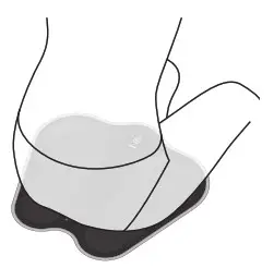 maxell MXES-FR230 Foot Use EMS Sport Device- Hip