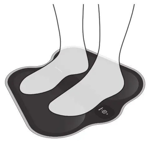 maxell MXES-FR230 Foot Use EMS Sport Device-Horizontal Use