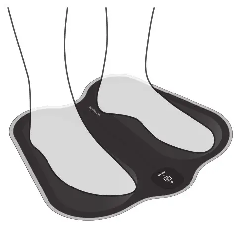 maxell MXES-FR230 Foot Use EMS Sport Device-Vertical Use