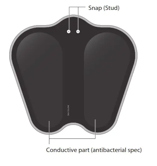 maxell MXES-FR230 Foot Use EMS Sport Device-parts