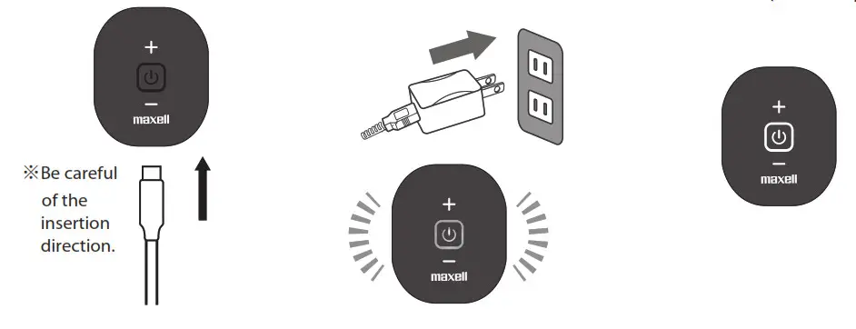 maxell MXES-FR230 Foot Use EMS Sport Device-parts1