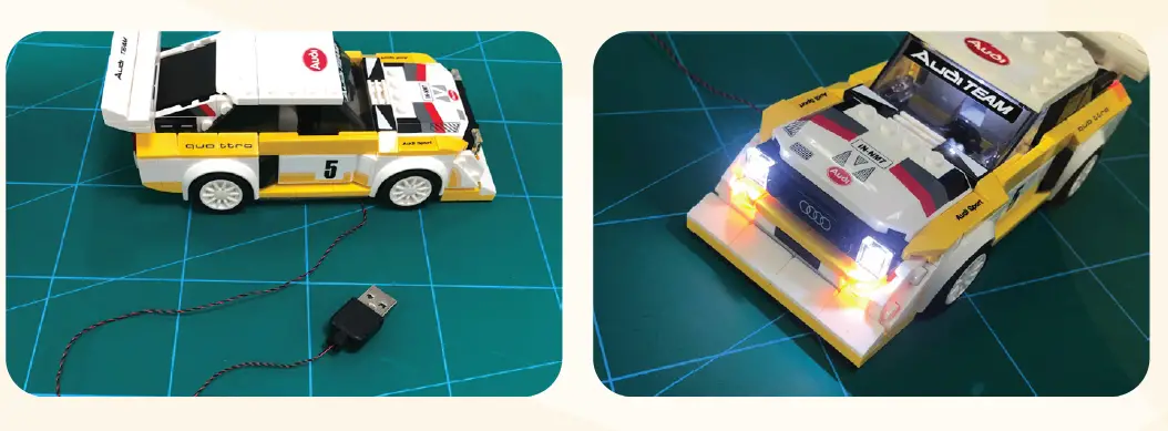 GAME S1-76897 Light Kit-for-1985-Audi-Sport-Quattro-12