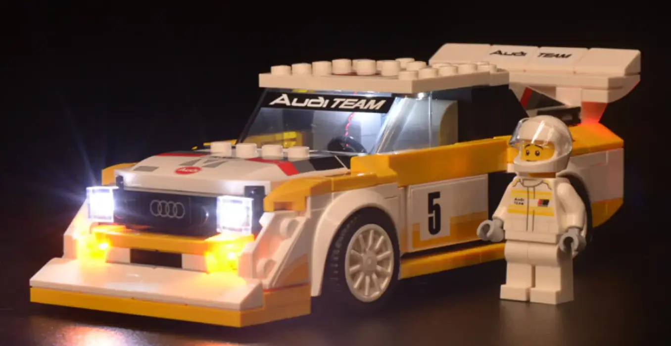 Game S1 76897 Light Kit For 1985 Audi Sport Quattro Instruction Manual