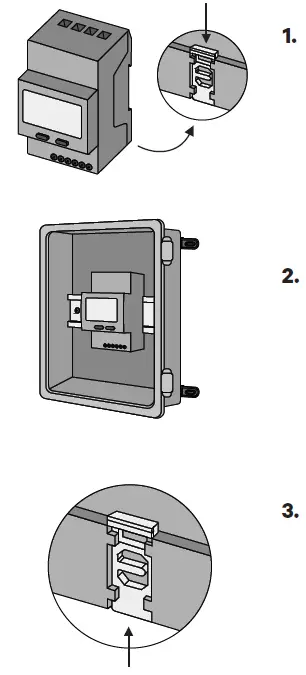 wallbox UL ENCLOSURE Power Meter 4