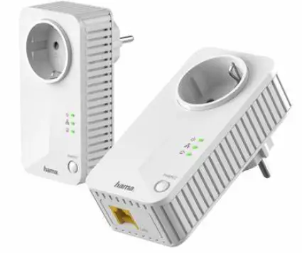 hama-00053307-Powerline-600-Mbps-Set-Instruction-PRODUCT