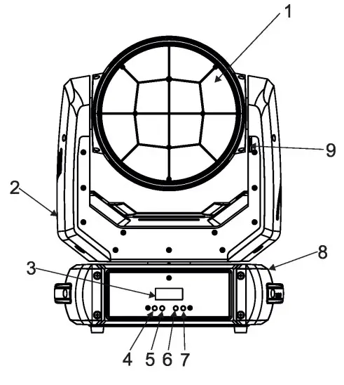 Fixture exterior view