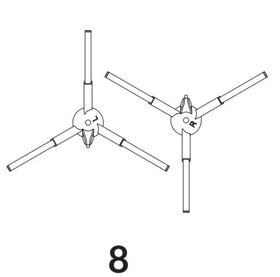 Description of parts in the box