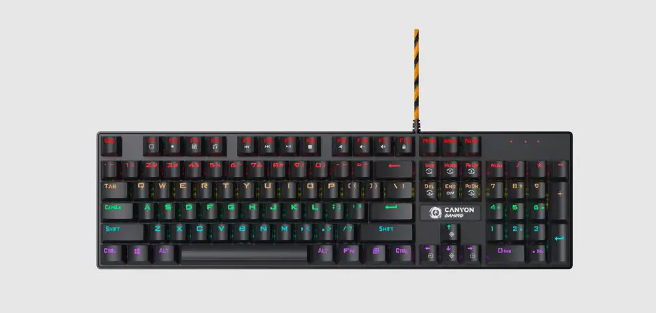 Canyon Cnd-skb4 Keyboard Instruction Manual