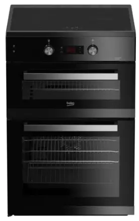 beko BDI6C65K Double Oven Electric Cooker