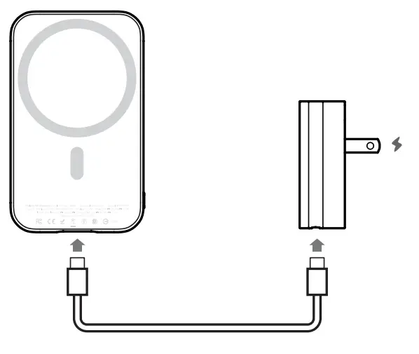 BEZALEL Prelude XR Wireless Power Bank Charger - Wireless Charging 1