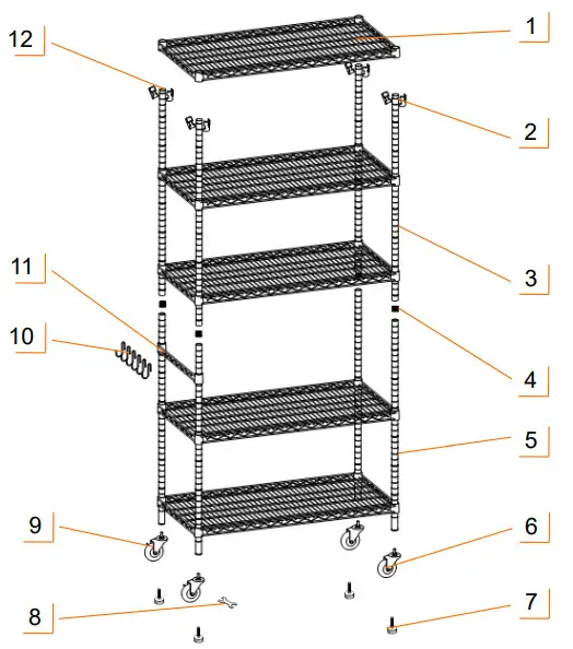 TRINITY 5-TIER NSF 36-Color1