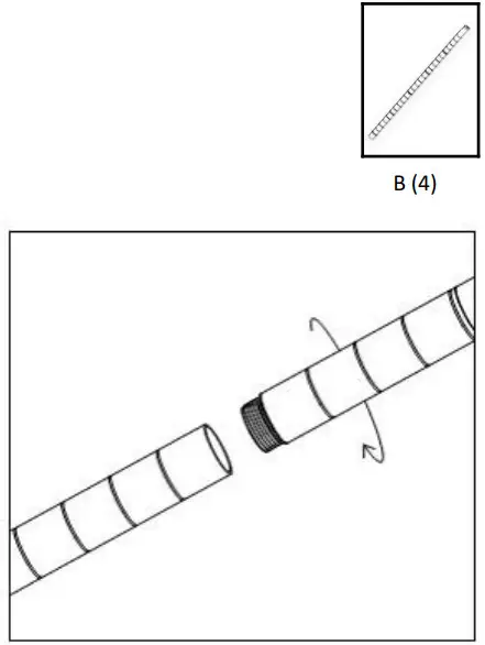 TRINITY 5-TIER NSF- POLES