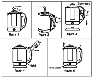 ELBA EJK-J1725KG(BK) Electric Jug Kettle - PRODUCT 2