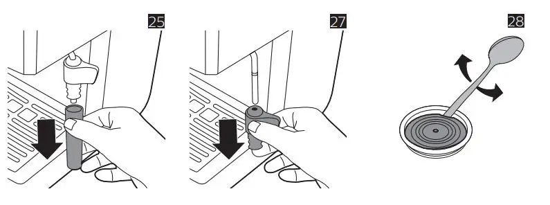 GAGGIA RI8433 Viva Style Home Espresso Machine Instruction Manual - Fig 25 to 28