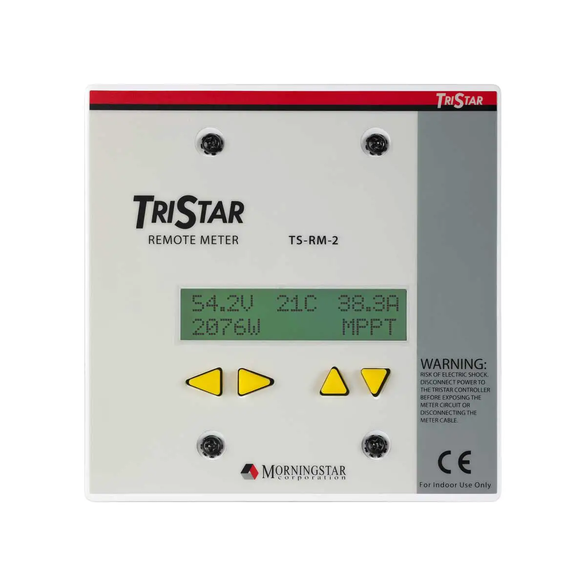 Morningstar Tristar Digital Meters [ts-m-2, Ts-rm-2] User Manual