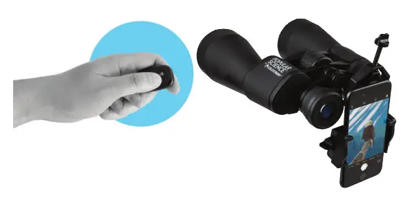CELESTRON 71023 9X60 Binocular with Smatphone Adapter- REMOTE
