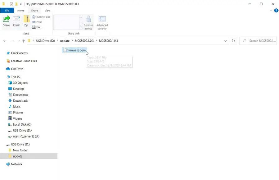 Bard MC5600 Series Lead Lag Controller - Update File