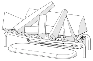 Dimplex DLGM29 Opti Myst Open Hearth Fireplace -