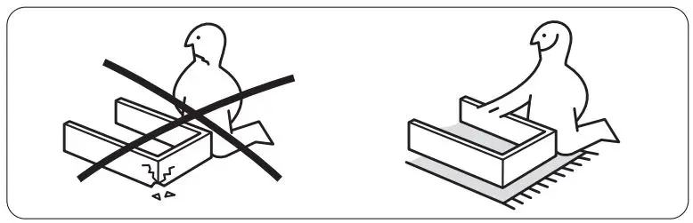 IKEA 00358966 TORNVIKEN Box Instruction Manual - Set Properly