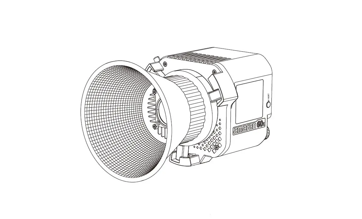 Amaran Apa0225a10 60x Led Photography Lights User Manual