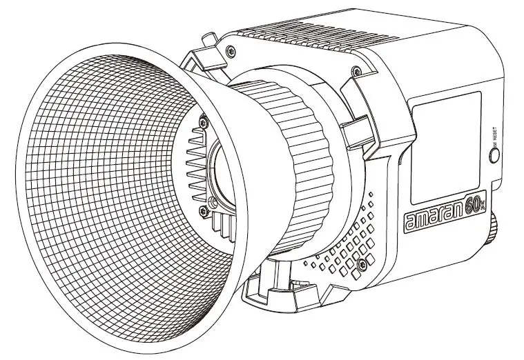 amaran APA0225A10 60x LED Photography Lights