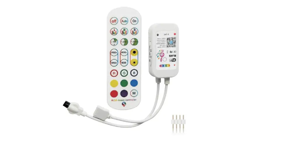 Shenzhen Shuanghongyuan Technology Shywftyc324 24 Key Wifi Graffiti Side Three- Key Led Controller Instruction Manual