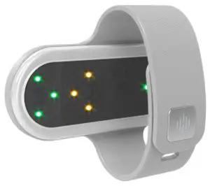 FIG 1 Backplate of the HealthsignTM Smart Wristband