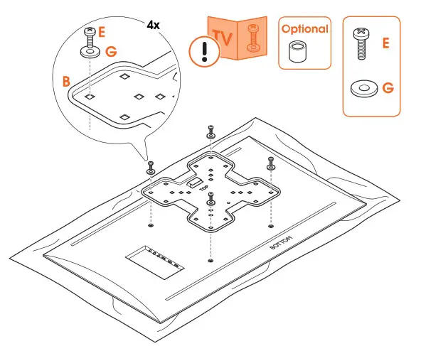 vogel s TVM 3220 Series Full Motion TV Wall Mount - Ready set get installing