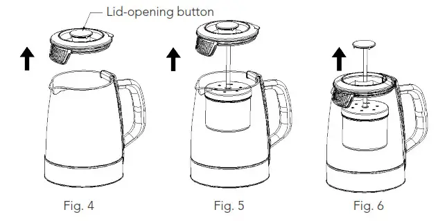wilfa TM1-1500S CHA Tea Maker - OPERATION 2