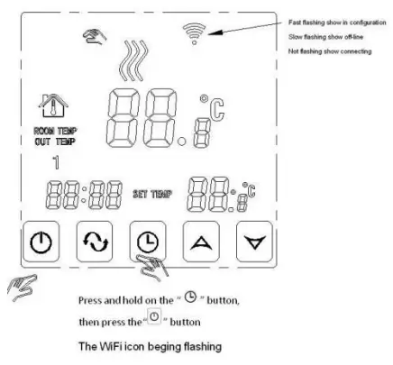 MJZM 16A03 4 Room Heating Thermoregulator Warm Floor Thermostat - Heating Thermostat WIFI 8