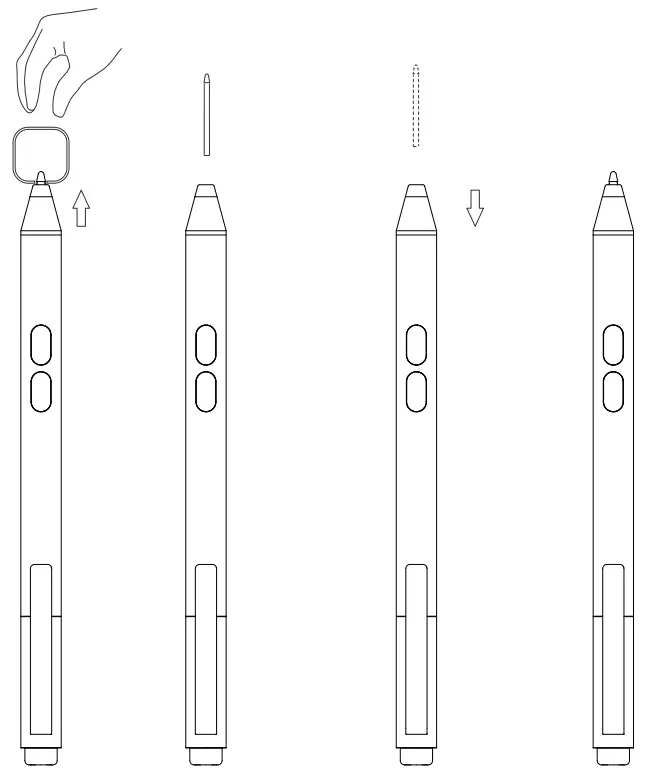 hp HSA M001S Tilt Pen - fig