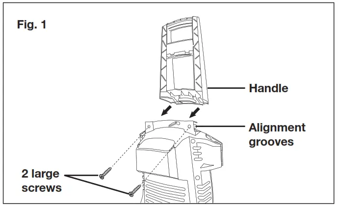 SUNJOE SPX2600 RM Electric Pressure Washer - Assembly