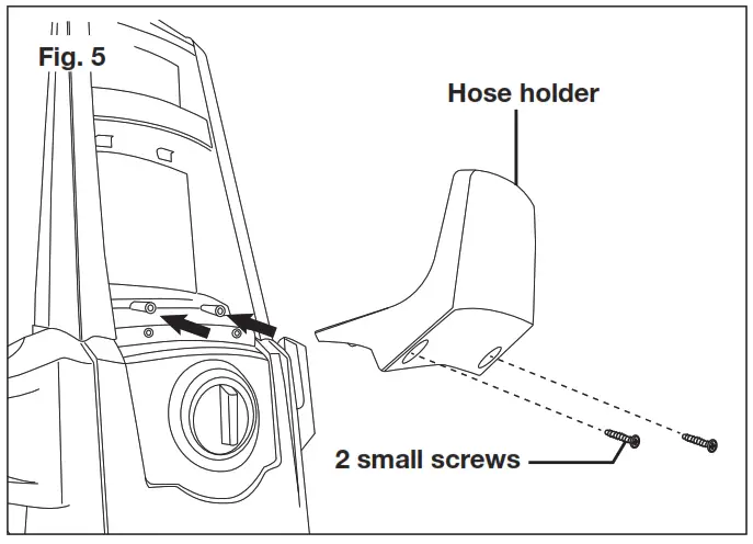 SUNJOE SPX2600 RM Electric Pressure Washer - Assembly3
