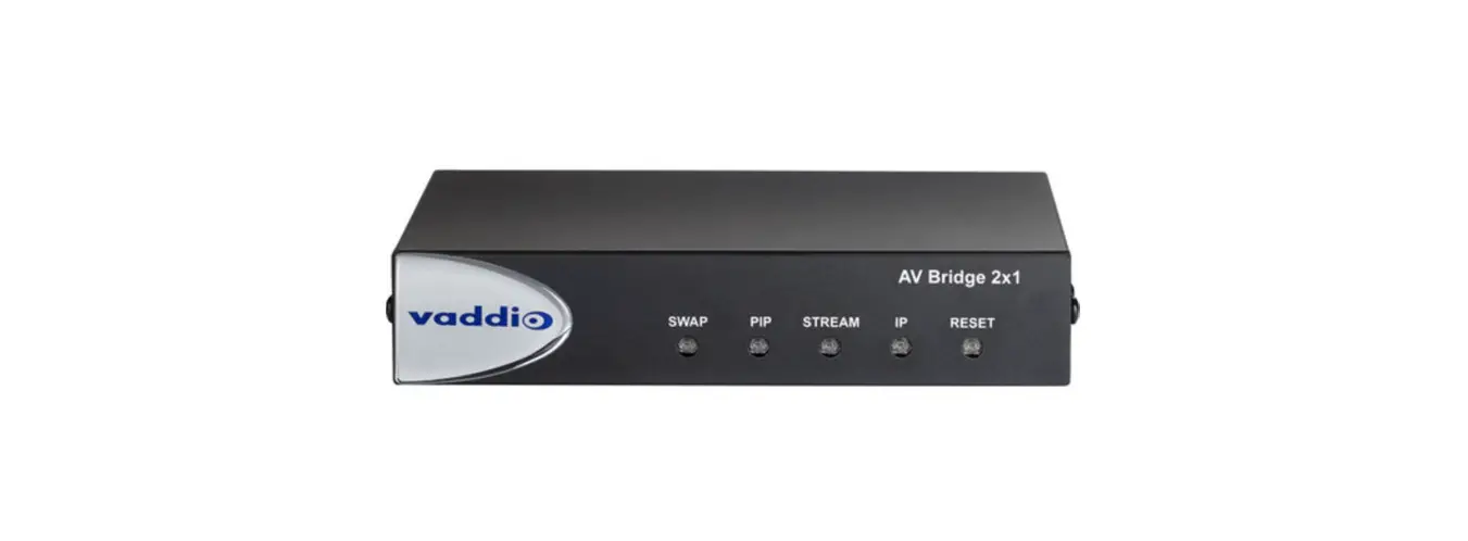 Vaddio Av Bridge Matrix Pro Av Encoder User Guide