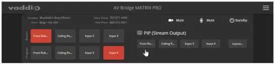 vaddiO AV Bridge Matrix Pro AV Encoder - figure 13