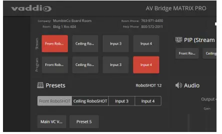 vaddiO AV Bridge Matrix Pro AV Encoder - figure 14