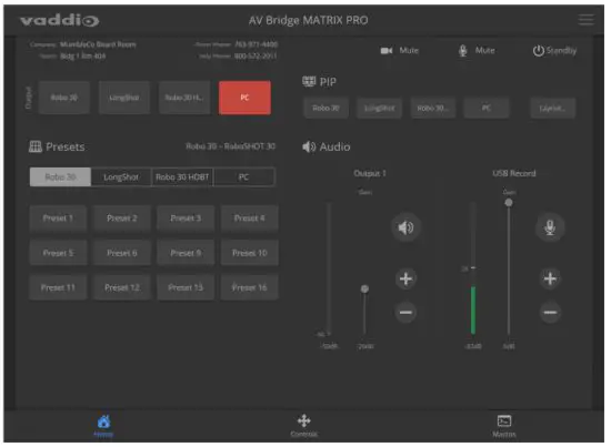 vaddiO AV Bridge Matrix Pro AV Encoder - figure 8