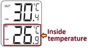EUROtops Digital Indoor and Outdoor Thermometer fig 5