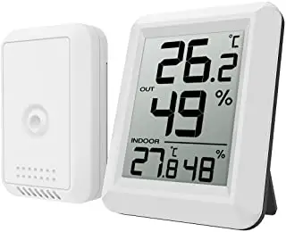 EUROtops Digital Indoor and Outdoor Thermometer image
