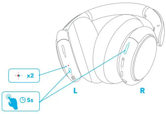 soundcore Q35 Life Multi Mode Active Noise Cancelling Headphones - RESET