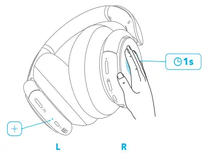 soundcore Q35 Life Multi Mode Active Noise Cancelling Headphones - TRANSPARENCY