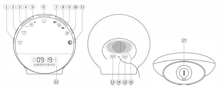 DEKALA-A80S-Smart-Wake-Up-Light-Sunrise-Alarm-Clock-fig2
