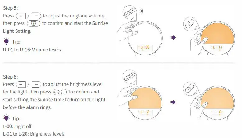 DEKALA-A80S-Smart-Wake-Up-Light-Sunrise-Alarm-Clock-fig21