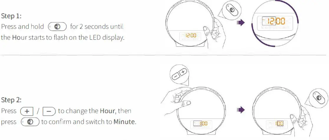 DEKALA-A80S-Smart-Wake-Up-Light-Sunrise-Alarm-Clock-fig5