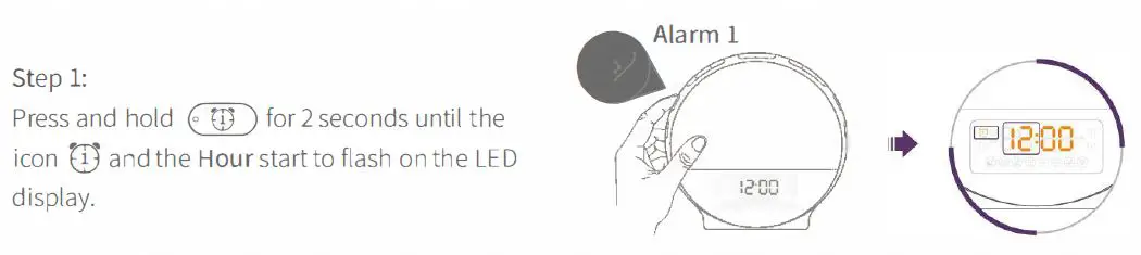 DEKALA-A80S-Smart-Wake-Up-Light-Sunrise-Alarm-Clock-fig9