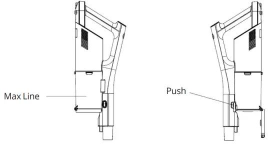 Dust tank disassembly and clean