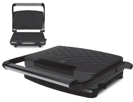 LiFE DIAMOND Sandwich Toaster with Grill Plates 750W pro