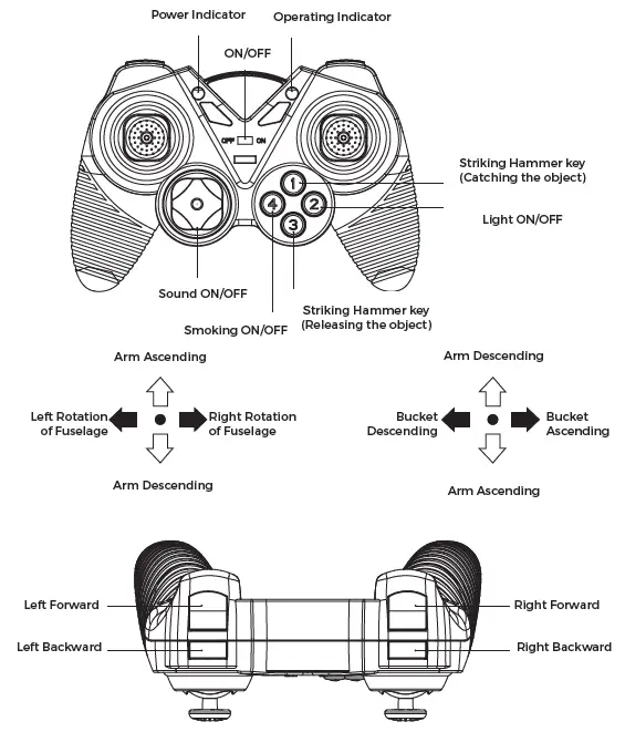 MODSTE-Schweighofer-Digger-1-14-RC-Metall-Bagger-fig1