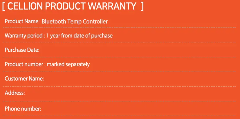 CELLION SPC-DCEM-C20-Q Bluetooth Temp Controller-14