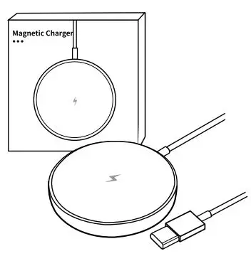 AIKER AP12 Magnetic Charger for Iphone 1